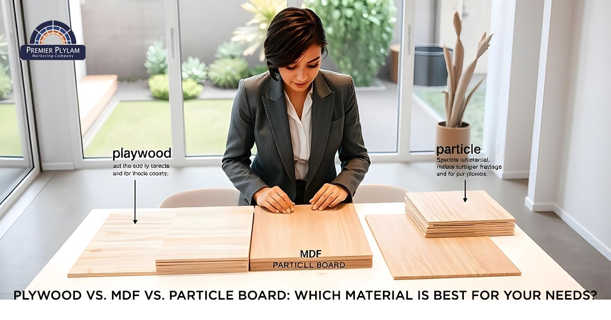 Plywood vs. MDF vs. Particle Board: Which Material Is Best for Your Needs