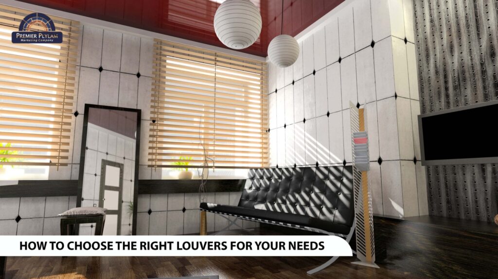 How to Choose the Right Louvers for Your Needs